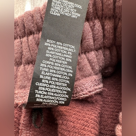 Alphalete TREK SWEATPANT Heather Sugar Wide Leg high rise Sweatpant Extra large - Picture 4 of 6